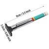 Tire Tread Depth Gauge WorthPlanet 2 PCS Two-Sided Color Coded