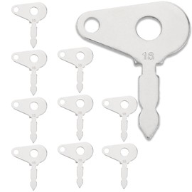 10Pcs Ignition Starter Keys for Lucas 1569, Master Plant Dumper keys Compatible with Ford tractor, Skytrak skid steer & mini excavator, Vermeeer chippers, Massey Ferguson