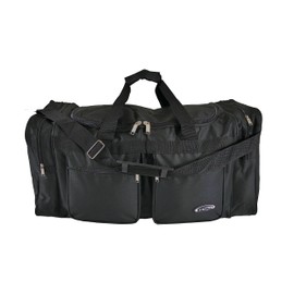 30 Inch Large "E-Z Roll " Travel Duffel Bag/Tote Bag/Sports Bag/Outdoor Camping Bag/Gym Bag in 3 Colors (Black)