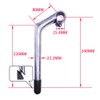 SENQI 22.2 * 25.4mm Electroplating Gooseneck Stem Aluminum Alloy 80