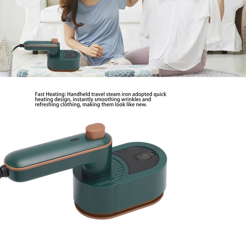 Handheld Steam Iron Fast Heating Clothes Wrinkle Removal Folding Electric