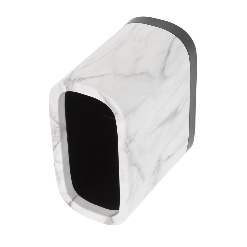 Marble Pattern Pen Holder Fashionable Minimalist Makeup Brush Holder Cup