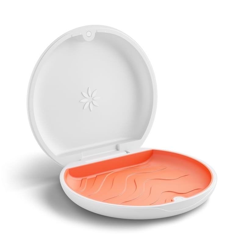 Invisalign Aligner and Retainer Case, White