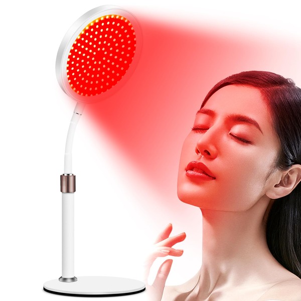 Infrared Light Therapy Device,100 LEDs&660nm&850nm-Red Light Therapy Lamp with Timer