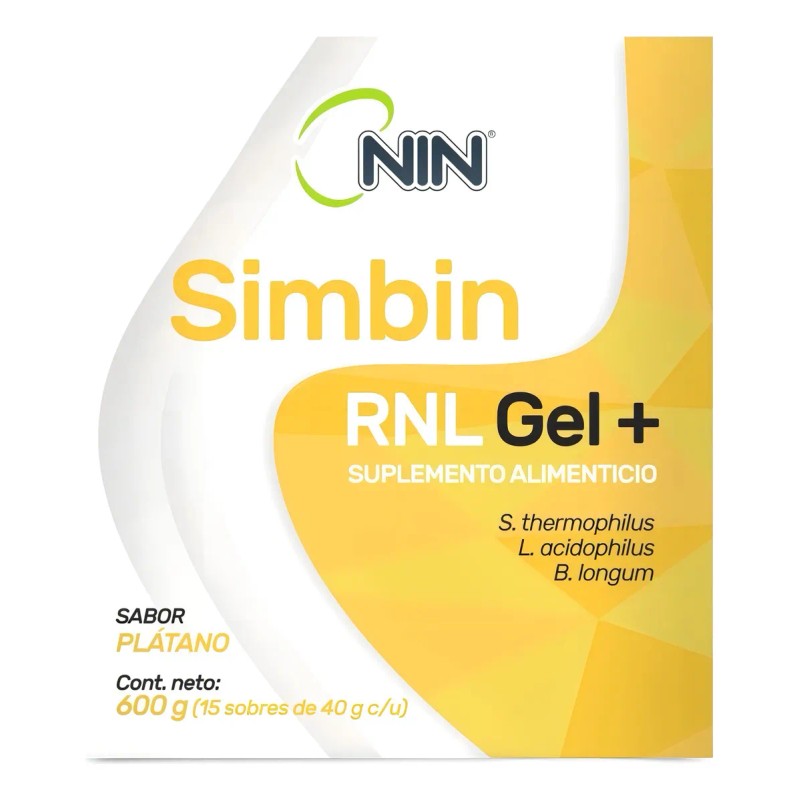 Simbin Rnl Gel Con 15 Sobres De 40g C/u Nin