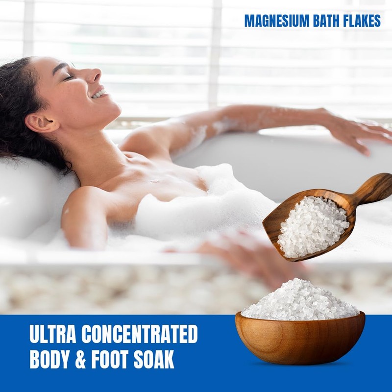ABC Magnesium Flakes for Bath & Foot Soak - Organic