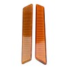 Pair of Hard Saddlebag Latch Cover Reflectors for FLHT FLT