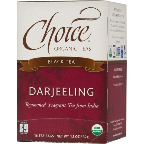Choice Organic Teas 28139-3pack Choice Teas Darjeeling Tea - 3x16 bag