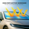Laser Car Windshield Sun Shade | Reflector Sunshade Offers Ultimate