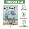 Dyrenson Welcome Spring Summer Beach Hydrangea Flower 28 x 40