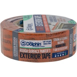 FixtureDisplays Blue Dolphin TP EXT R 0200 1.88" x 54.6yd Rough Surface Exterior Masking Tape