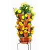 Mr. Stacky TC-1 Planter, Terra Cotta