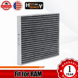 VEHITO Cabin Air Filter for Ram 1500 2500 3500 4500 2016 2017 2018 - 2020 G1