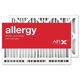 AIRx Filters 16x25x5 MERV 11 HVAC AC Furnace Air Filter Replacement for Goodman Amana M1-1056 AMP-M1-1056, Allergy 2-Pack, Made in the USA