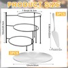 Pizza Stands Tiered Serving Tray Stand Sets Includes 1 Pcs