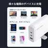 VENTION 3-port USB (C+C+A) GaN Wall Charger (140W/140W/18W) White