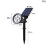 RBFVZCCB Waterproof Solar Power Lamp Light for Outdoor Plant