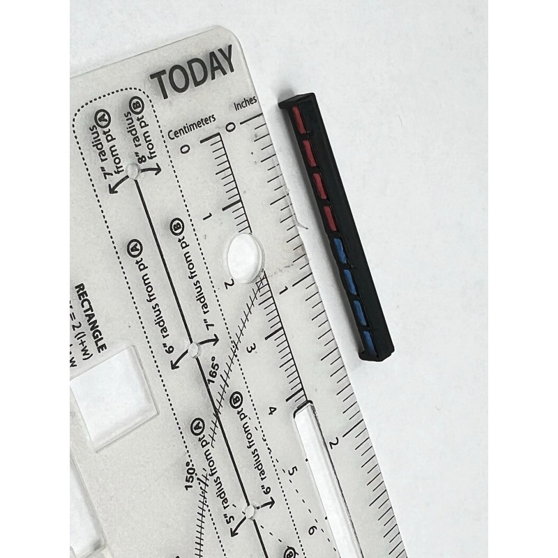 LED Ready Lightbar 1/24 LED Ready Blue Red Traffic Advisor