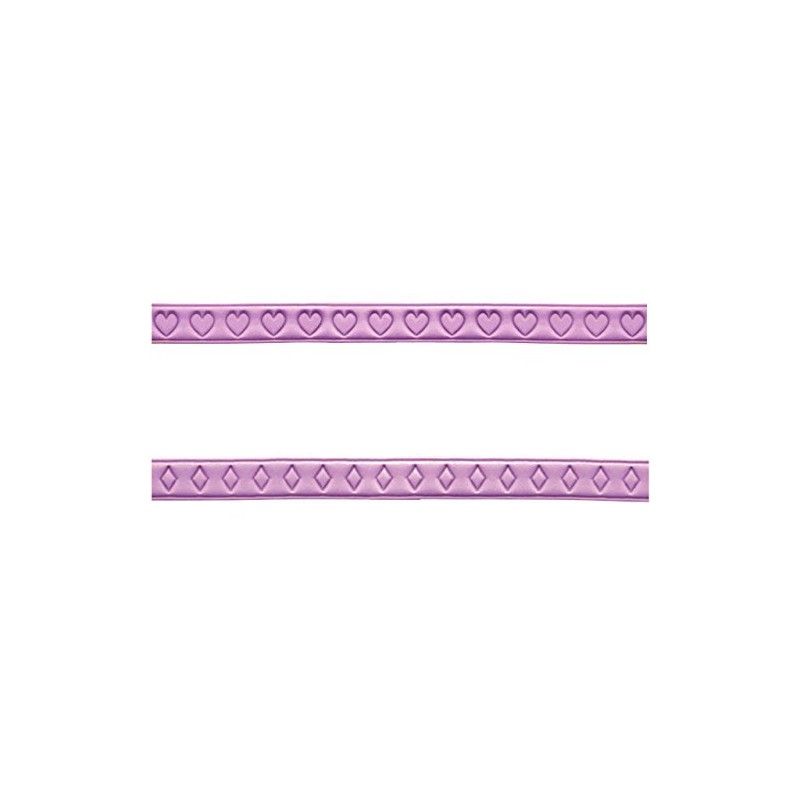 PME JEM Heart & Diamond Ribbon Cutters, Set of 2,