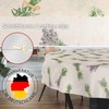 Fabric Tablecloth Washable Table Linen Tablecloth Cotton Polyester Lavender Beige
