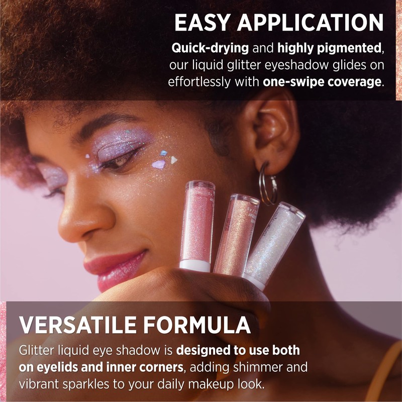 UNICORN GLOW Gleam Eye Glitter 03 Ring, 0.14 oz. /