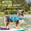 SUNFURA Dog Life Jacket, Reflective Dog Life Vest for Swimming