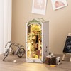Rolife Sunshine Town 3D Wooden DIY Miniature 1:24 Dollhouse Book