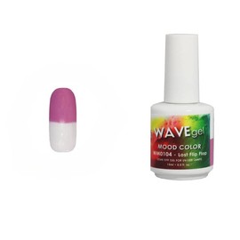 WAVEGEL Color Changing Nail Gel Polish - Mood Collection - #104 Lost Flip-Flop I 0.5 Oz