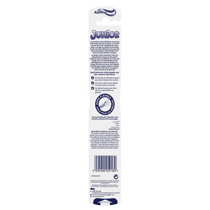 Aquafresh Spazzolino da denti Junior Soft
