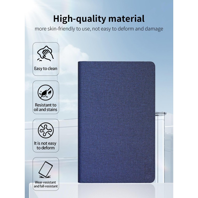 Case for Teclast T65 13.4-inch Android Tablet,UYRUREL Leather Slim Folding