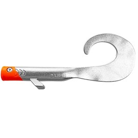 LMAB Drunk Twister - 12 cm & 16 cm, Artificial Bait, Rubber Bait, Fishing Lure, Twister Bait for Predator Fishing, Pike Fishing, Zander Fishing, Predator Fishing, Fishing Lure (Chrome Redhead, 12 cm)