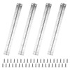 KEILEOHO 4 PCS 38cm Piano Hinge, 15 Inch Stainless Steel