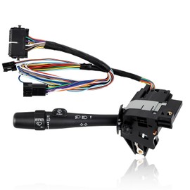 OVANOH Multifunction Turn Signal Switch Combination Control Headlamp Windshield Wiper Assembly Compatible for Chevy Impala Monte Carlo 2000-2005 Without Cruise Control Replace 2330862 88964581