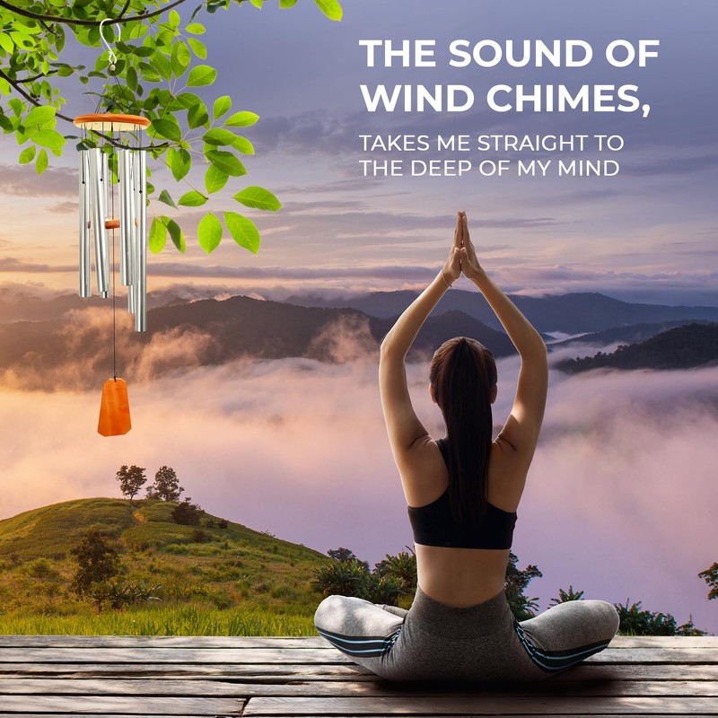 Hanway Beautiful Wind Chimes with Deep Tone for Outside -