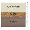 Larson Boats 5/8 inch LXI Hull Deck Tape Striping White/Gold/Silver
