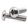 MewuDecor #4-40 x 3/8" Pan Head Machine Screws, Fully Threaded,