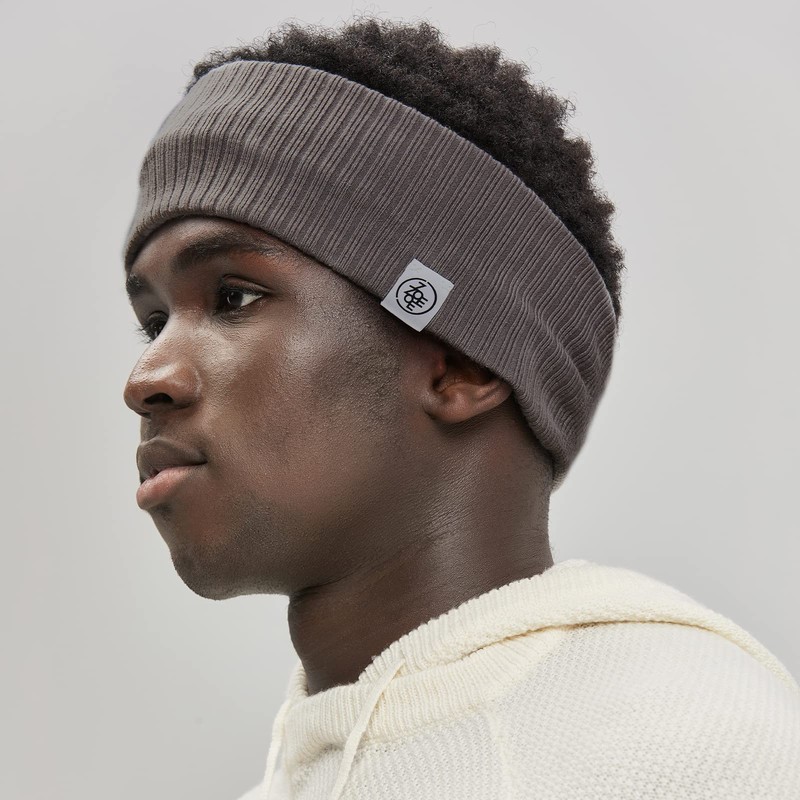 Faburecoa Polyana Cashmere Ear Warmer Headband Ear Muffs for Men