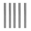 5Pcs Long Rod Nut Hex Coupling Straight Bar Stainless Steel