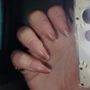 Mocha Glaze [Handmade Nail Tip] - Short Round / 모카