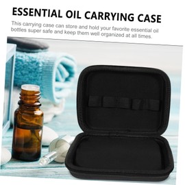 FOMIYES 2pcs Essential Oil Bottle Holder Essential Oil Storage Pouch Portable Travel Bag