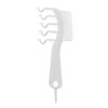 10pcs Z Shaped Wide Tooth Comb Stylish Portable Double Sided
