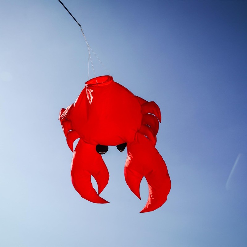 In the Breeze 5230 — Crab Big Breeze Windsock™ —