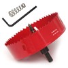 SagaSave 155mm HSS Bi-Metal Hole Saw with Corn Hole Drilling