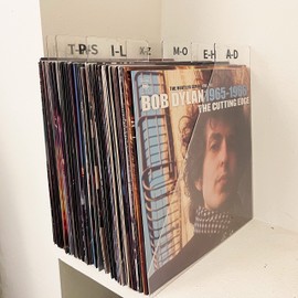 OrigoDeco Acrylic Vinyl Record Dividers - DIY Record dividers - Record Dividers A-Z Genre ERA BPM and Writable for 12 inches Vinyl Records- Horizontal & Vertical - Set of 10