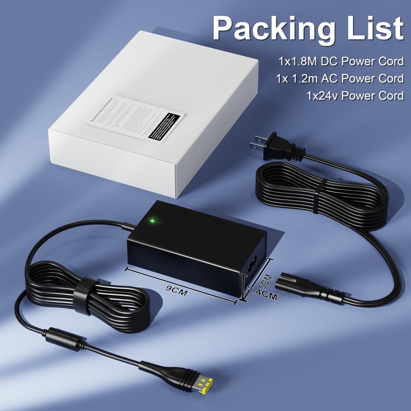 Power Cord Supply Compatible with Resmed 11 390010 R390-7230 for