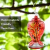 WOSIBO Hummingbird Feeder for Outdoors Patio Large 32 Ounces Colorful