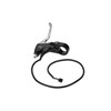 TongSheng E-Bike Brake Lever Left Aluminium Black/Silver 420 mm 22.2