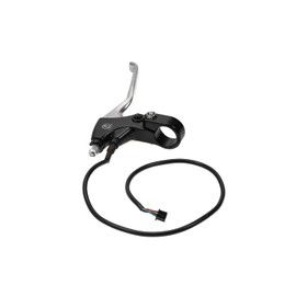 TongSheng E-Bike Brake Lever Left Aluminium Black/Silver 420 mm 22.2 mm Handlebar Tube