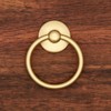 LXZ 6 PCs Cabinet Hardware Drop Ring Pulls Drawer Ring
