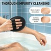 2 Pack No-Pain Exfoliating Pads, Dual Texture Elastic Loop Body